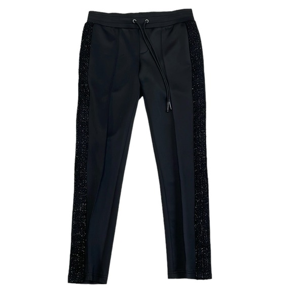 Pam & Gela Pants Women's SP Small Petite Black Pull On Skinny - Picture 2 of 11